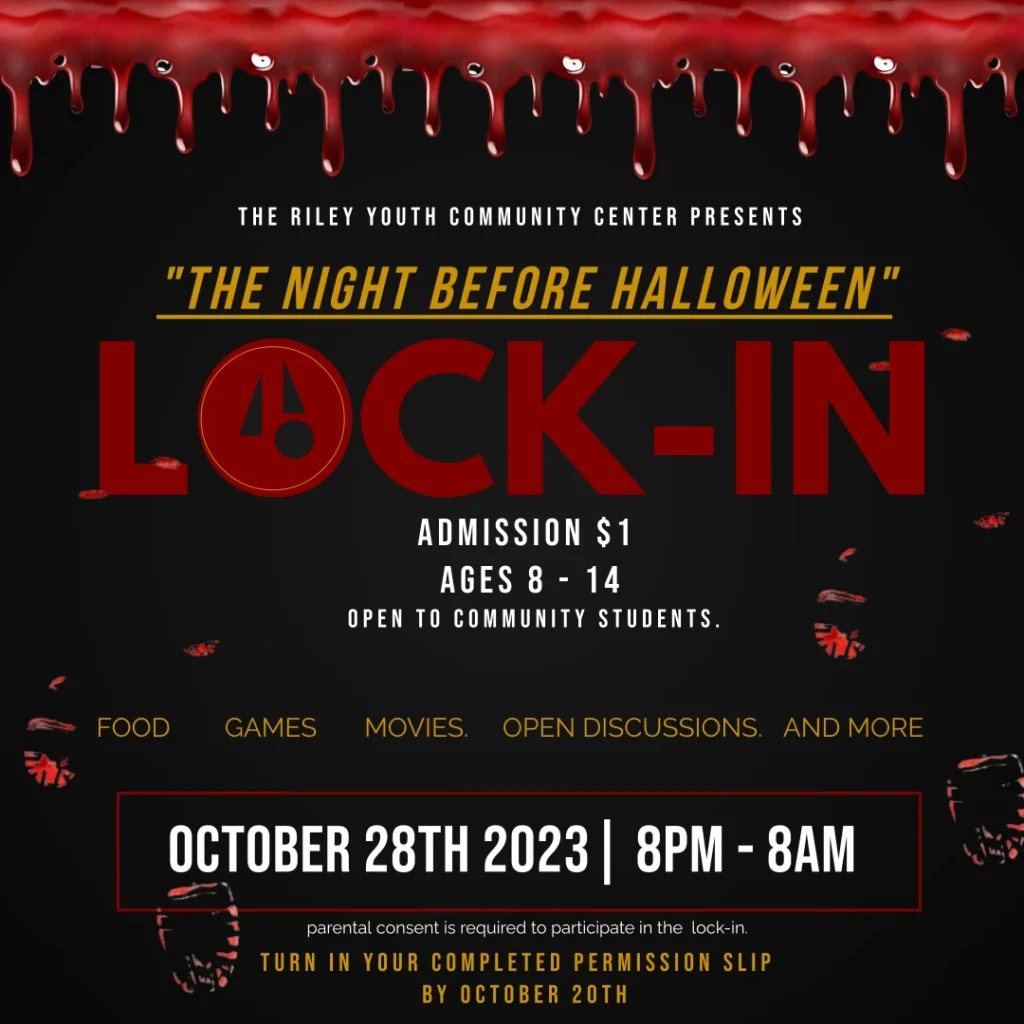 Riley Youth Community Center Lock-In 2023